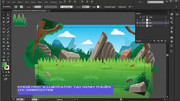 Khoá học Illustrator tại Ninh Thuận