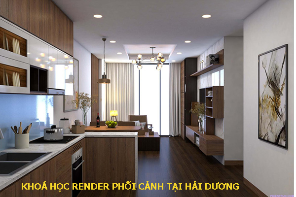 Khoá học render phối cảnh tại Hải Dương