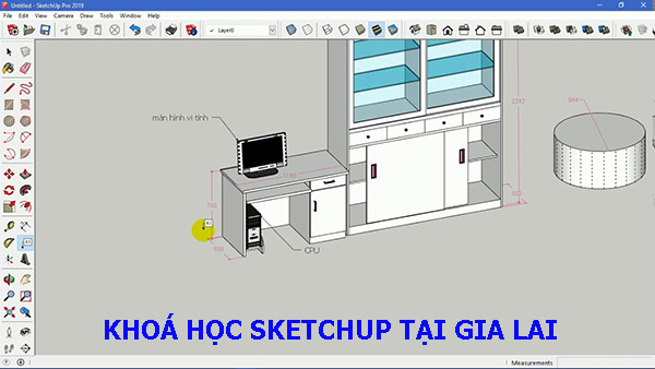 Khoá học Sketchup tại Gia Lai