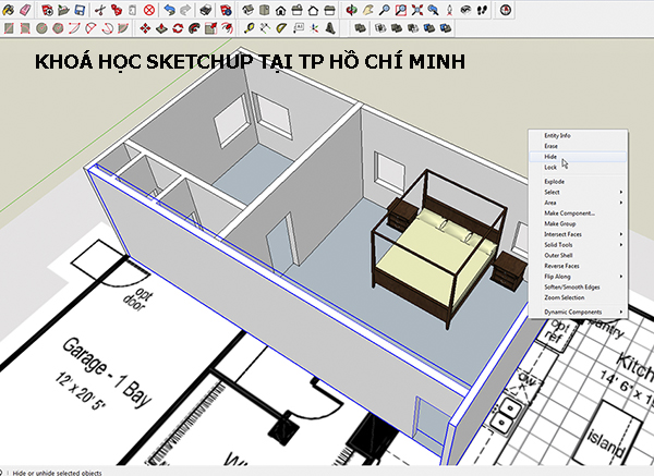 Thiết kế, dựng hình bằng sketchup