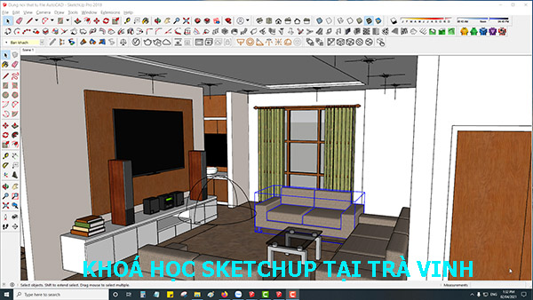Khoá học Sketchup tại Trà Vinh