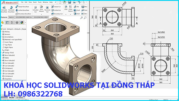 Khoá học Solidworks tại Đồng Tháp