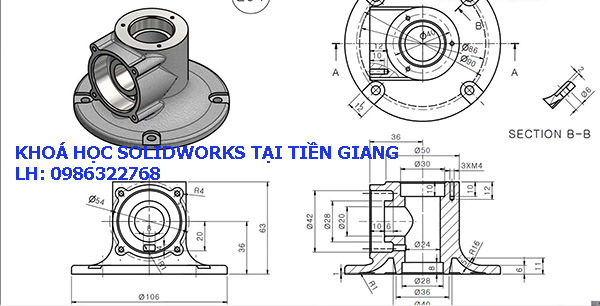 Khoá học solidworks tại Tiền Giang