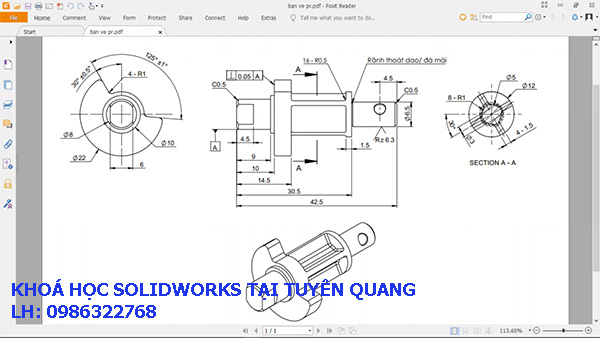 Khoá học solidworks tại Tuyên Quang