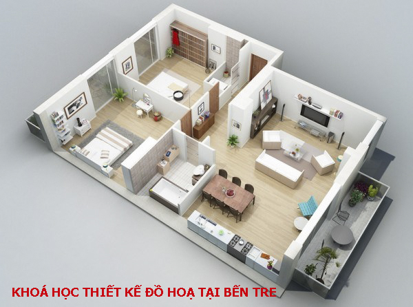 Thiết kế, dựng hình bằng các phần mềm thiết kế đò hoạ