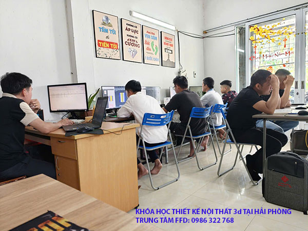 Khóa học thiết kế nội thất 3D tại Hải Phòng