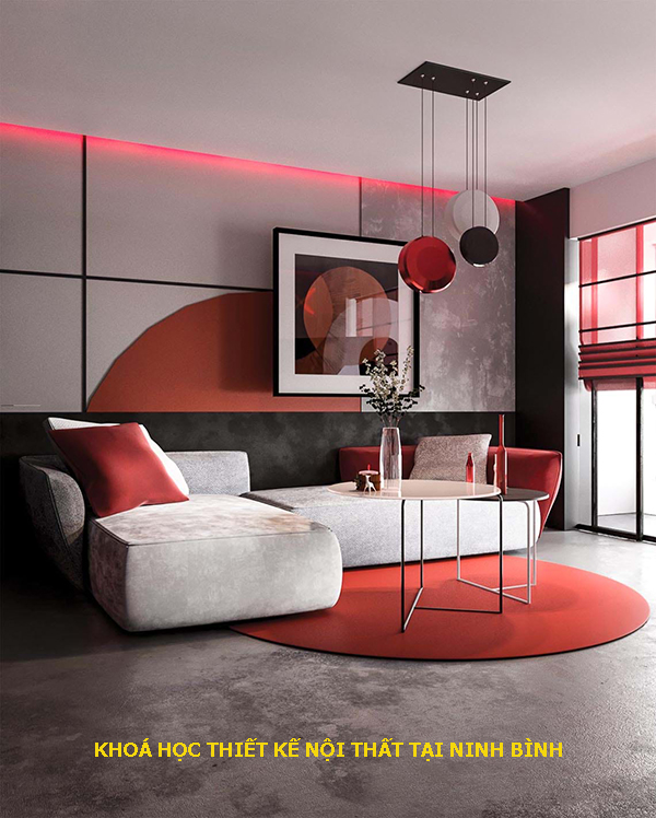 Thiết kế nội thất theo phong cách hiện đại