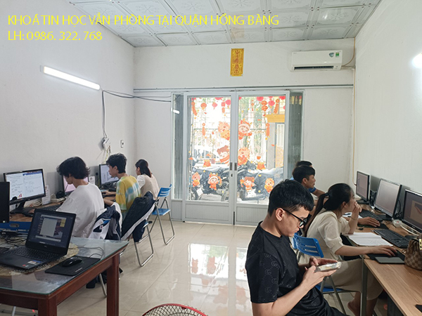 Khoá tin học văn phòng tại Hồng Bàng - Hải Phòng.