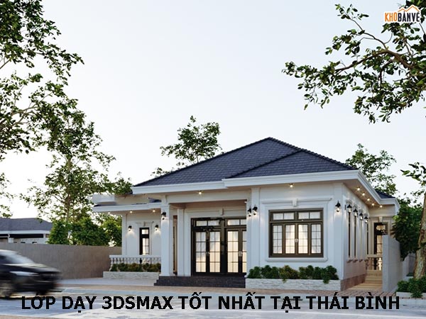 Lớp dạy 3dsmax tốt nhất tai Thái Bình
