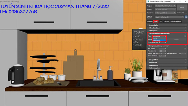 Tuyển sinh khoá học 3Dsmax tháng 7 năm 2023