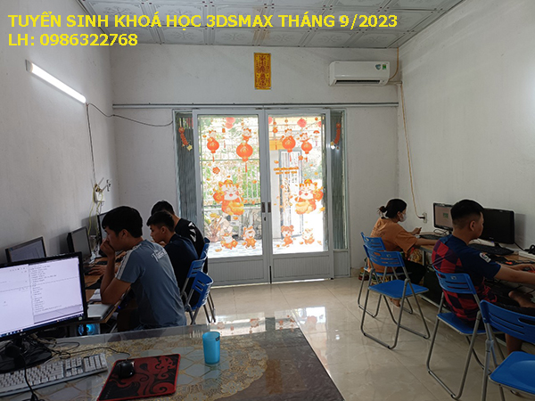 Tuyển sinh khóa học 3dsmax tháng 9 năm 2023