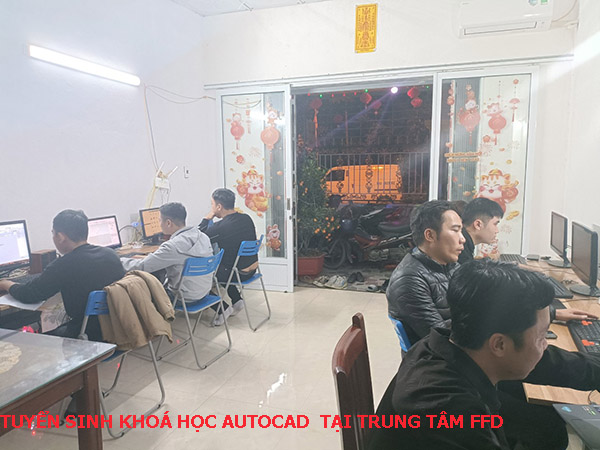 Khoá học Autocad tại trung tâm FFD