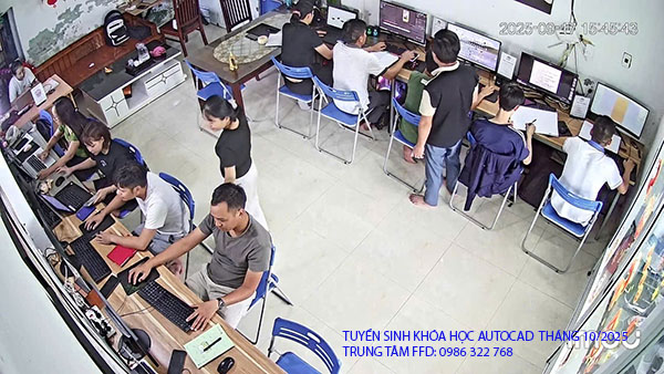 Tuyển sinh khóa học AutoCAD tháng 10 năm 2025