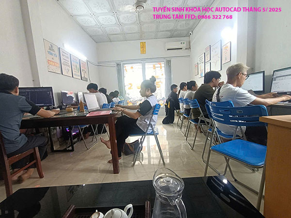 Tuyển sinh khóa học AutoCAD tháng 5 năm 2026 