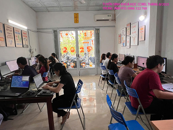 Tuyển sinh khóa học CorelDRAW tháng 8 năm 2025