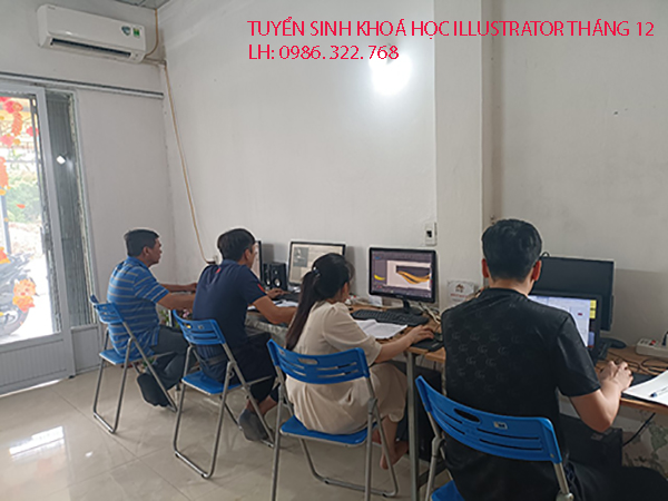 Tuyển Sinh Khoá Học Illustrator Tháng 12