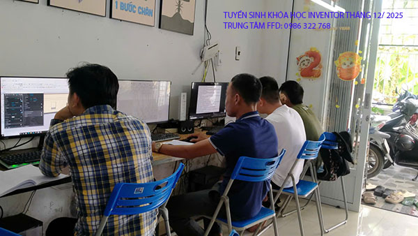 Tuyển sinh khóa học Inventor tháng 12 năm 2025