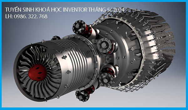 TUYỂN SINH KHOÁ HỌC INVENTOR THÁNG 5/ 2024. 