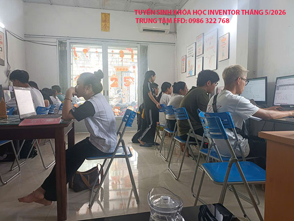 Tuyển sinh khóa học Inventor tháng 5 năm 2026