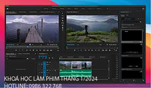 Tuyển sinh khoá học làm phim Premiere tháng 1 năm 2024.