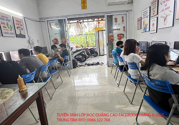 Tuyển sinh  khoá học Quảng cáo facebook tháng 6 năm 2025