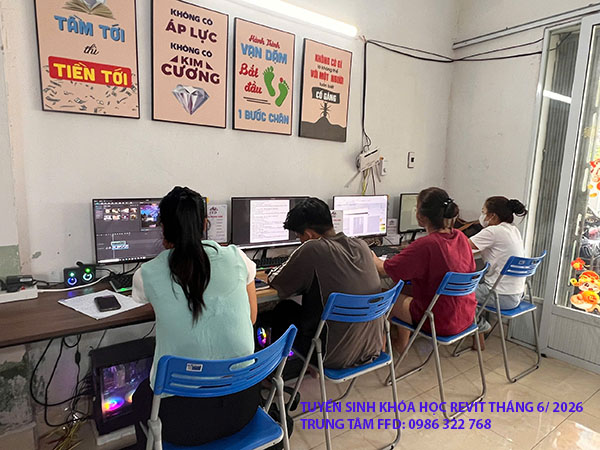Tuyển Sinh Khóa Học Revit Tháng 6 năm 2026