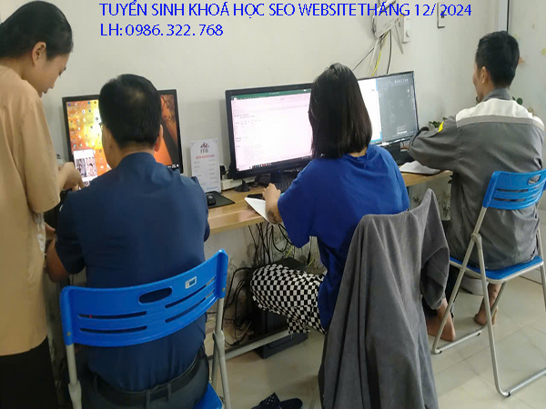 Tuyển Sinh Khoá Học Seo Website Tháng 12/ 2024.