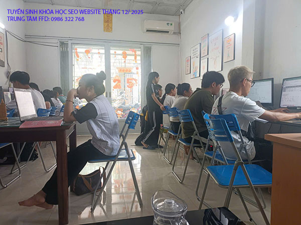 Tuyển sinh khóa học Seo wwebsite tháng 12 năm 2025
