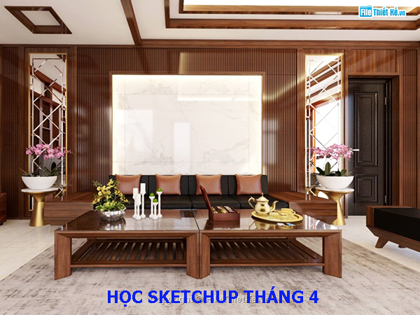 Khoá học sketchup tháng 4 năm 2023