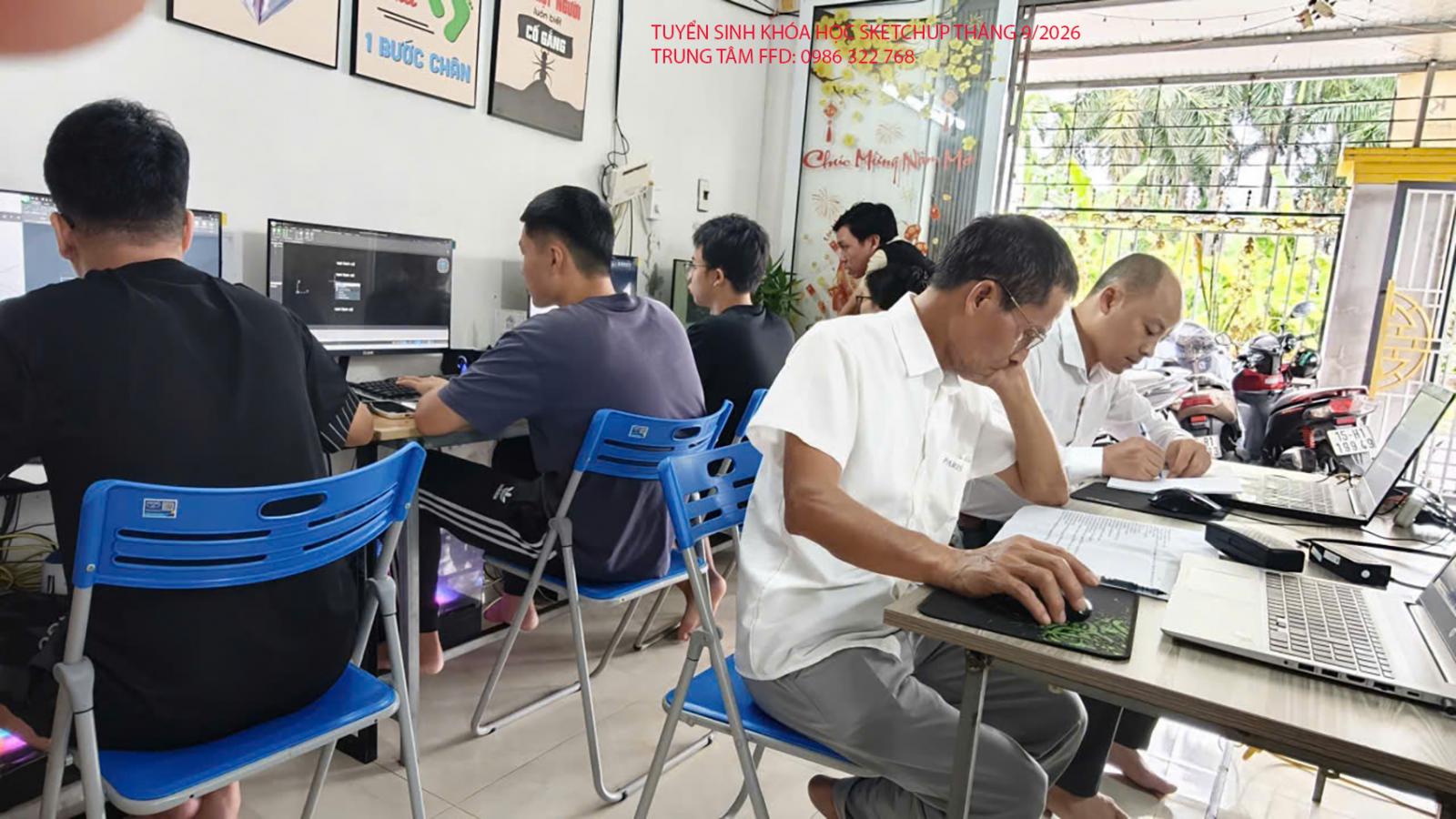 Tuyển sinh khóa học SketchUp tháng 9 năm 2026