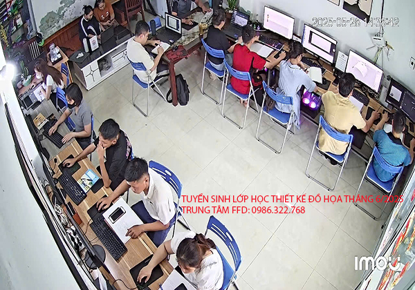 Tuyển sinh  khoá học Thiết kế đồ hoạ tháng 6 năm 2025