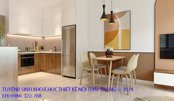 TUYỂN SINH KHOÁ HỌC THIẾT KẾ NỘI THẤT THÁNG 5/ 2024