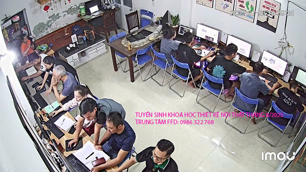 Tuyển sinh khoá học thiết kế nội thất tháng 8 năm 2025