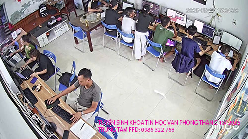 Tuyển sinh khóa Tin học văn phòng tháng 10 năm 2025