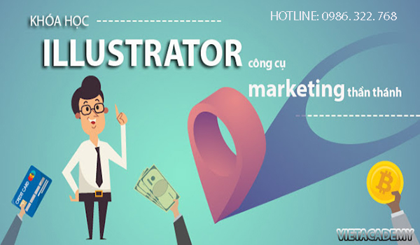 Tuyển sinh lớp học illustrator tháng 3 năm 2024. 