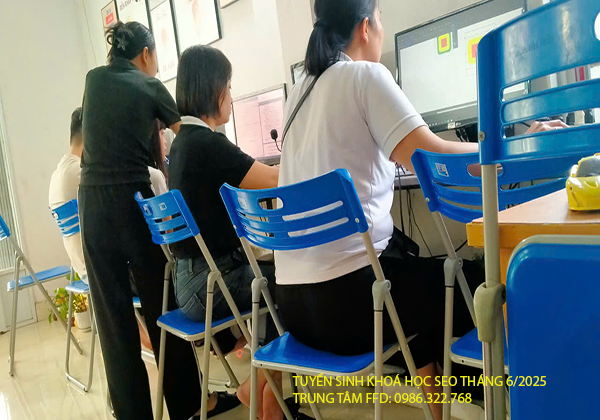 Tuyển sinh khoá học Seo tháng 6 năm 2025.
