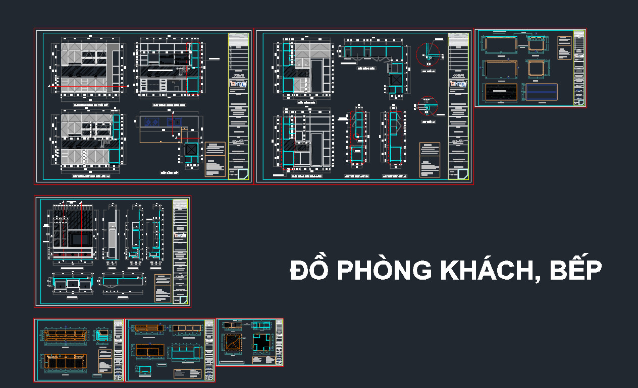 Bản vẽ autocad nội thất