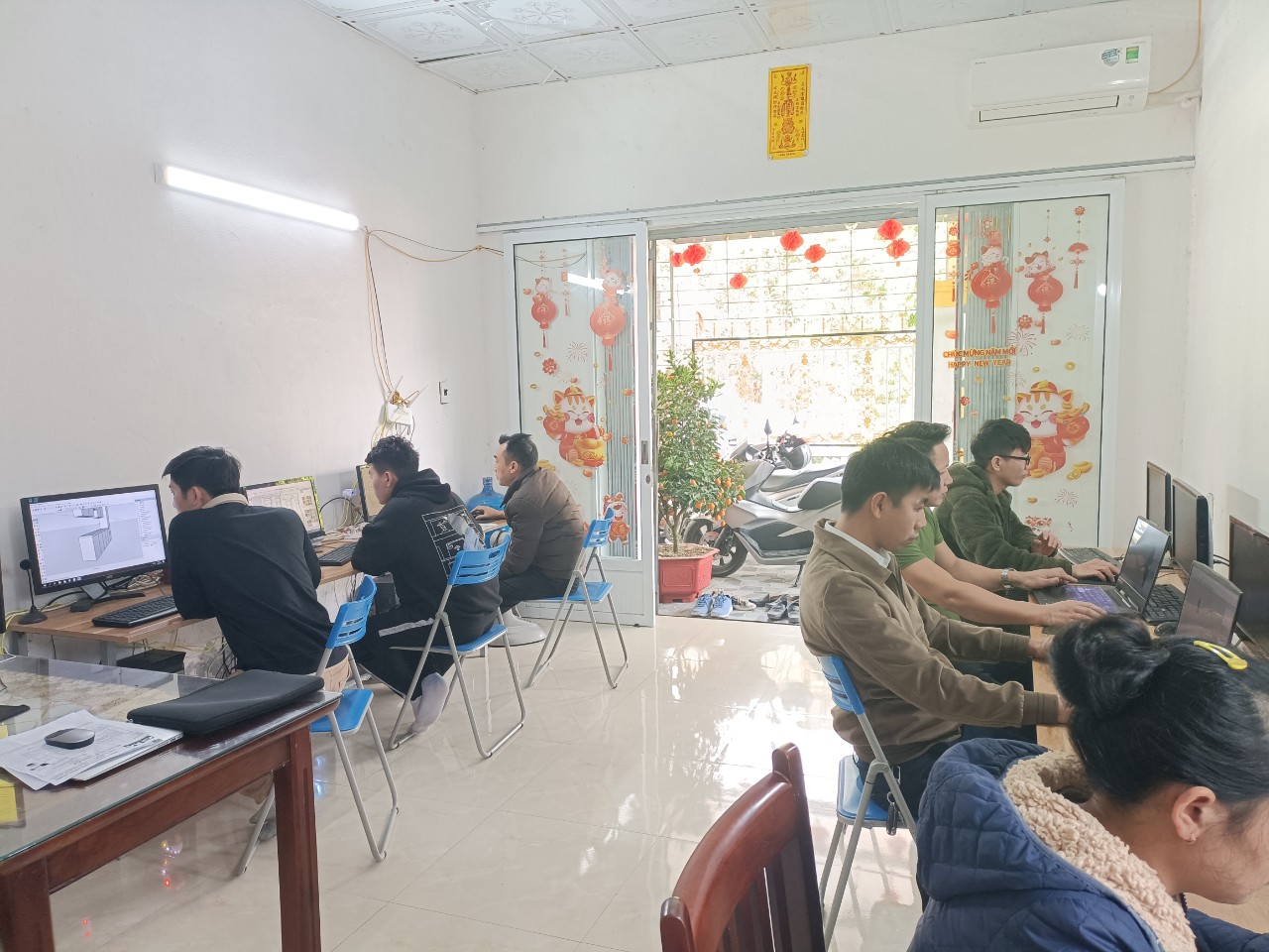 Phòng học thiết kế quảng cáo