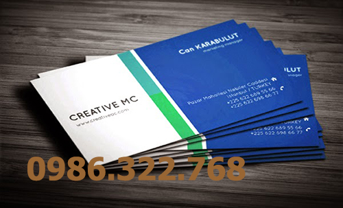 In ấn card visit tại Hải Phòng