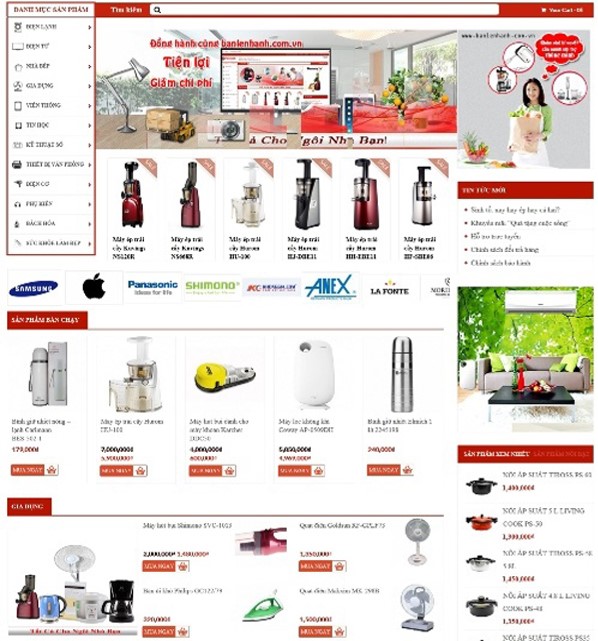 Thiết kế website bán hàng tại Hải Phòng