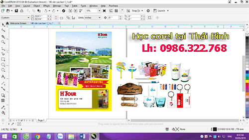 Học Corel Draw tại Thái Bình | Trung tâm đồ họa Thái Bình