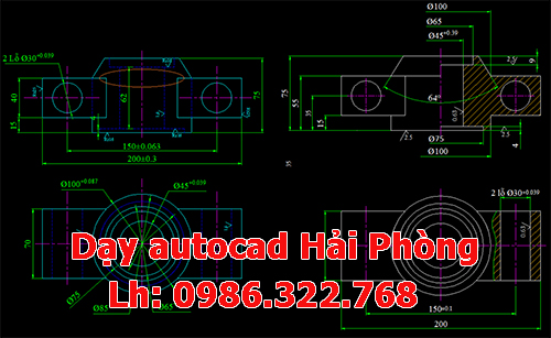 Học autocad buổi tối tại Hải Phòng