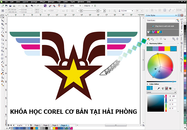 Chương trình khóa học corel cơ bản