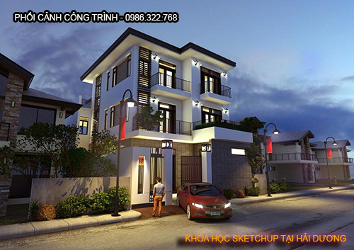 Khóa học sketchup tại Hải Dương