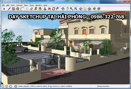 Dạy sketchup uy tín tại Hải Phòng