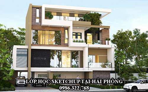 Lớp học sketchup tại Hải Phòng