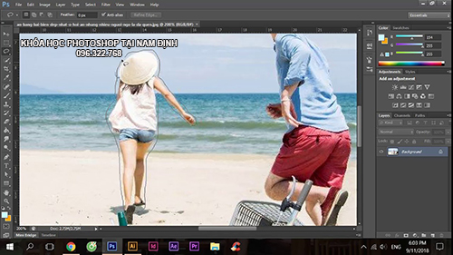 Khóa học photoshop tại Nam Định