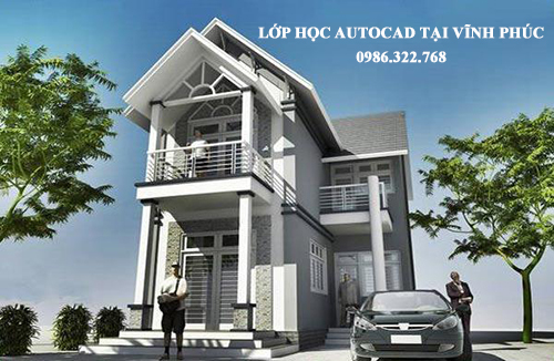 Lớp học sketchup tại Vĩnh Phúc
