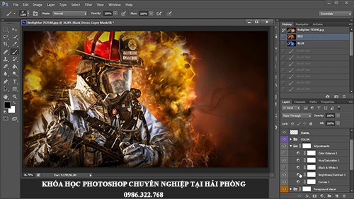 Khóa học photoshop chuyên nghiệp tại Hải Phòng