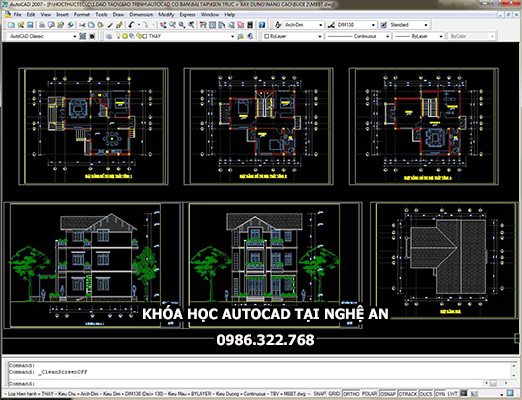Khóa học autocad tại Nghệ An